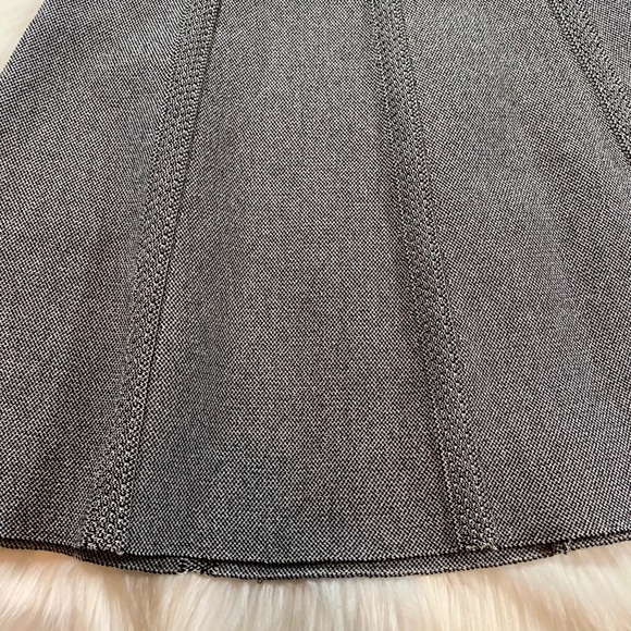 Zara A-line Grey Skirt sz Medium - Picture 4 of 7